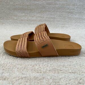 Reef Vista Braid Boho Sandals Slides Shoes 7.5